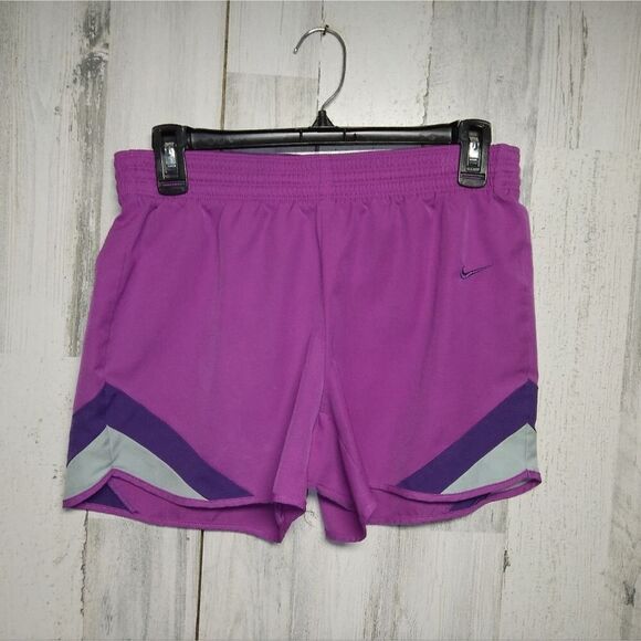 Nike Dri-Fit Running Shorts Women's Small Purple - Picture 1 of 5